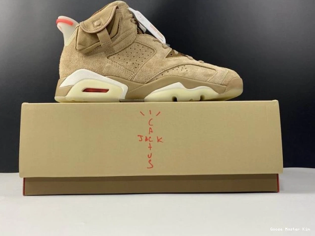 Travis Jordan British DH0690-200 Khaki Air Scott 6 Retro 0816
